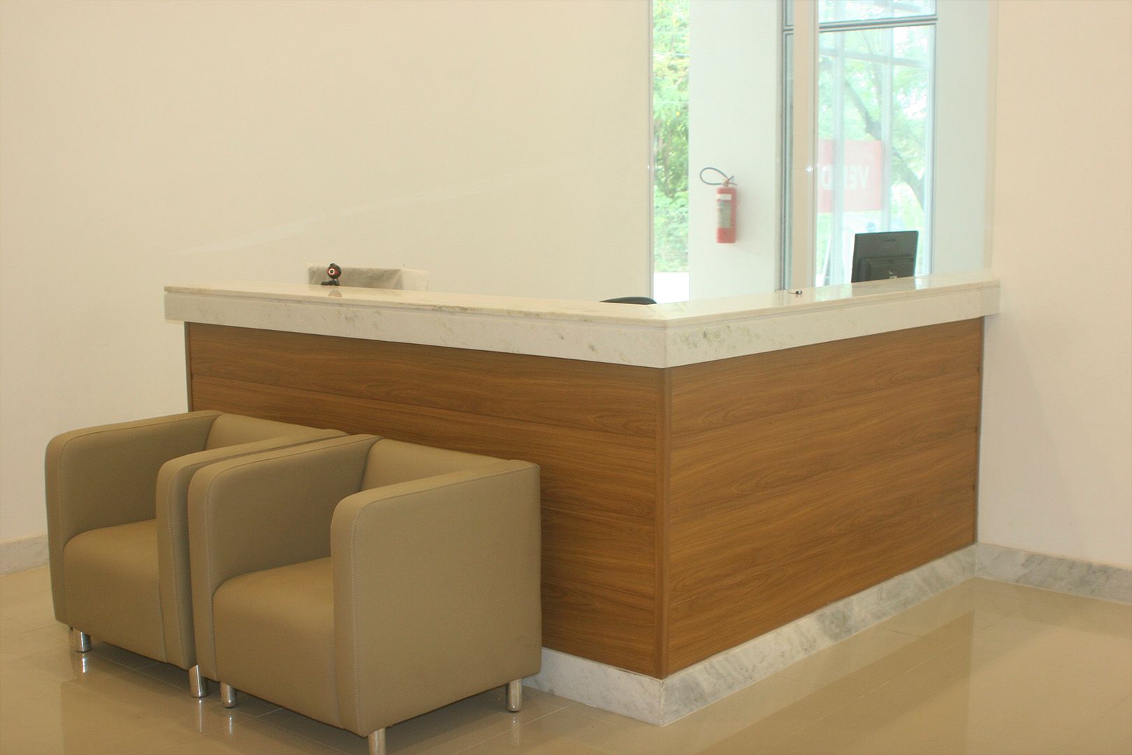 Parque das Águas Empresarial — Recepção