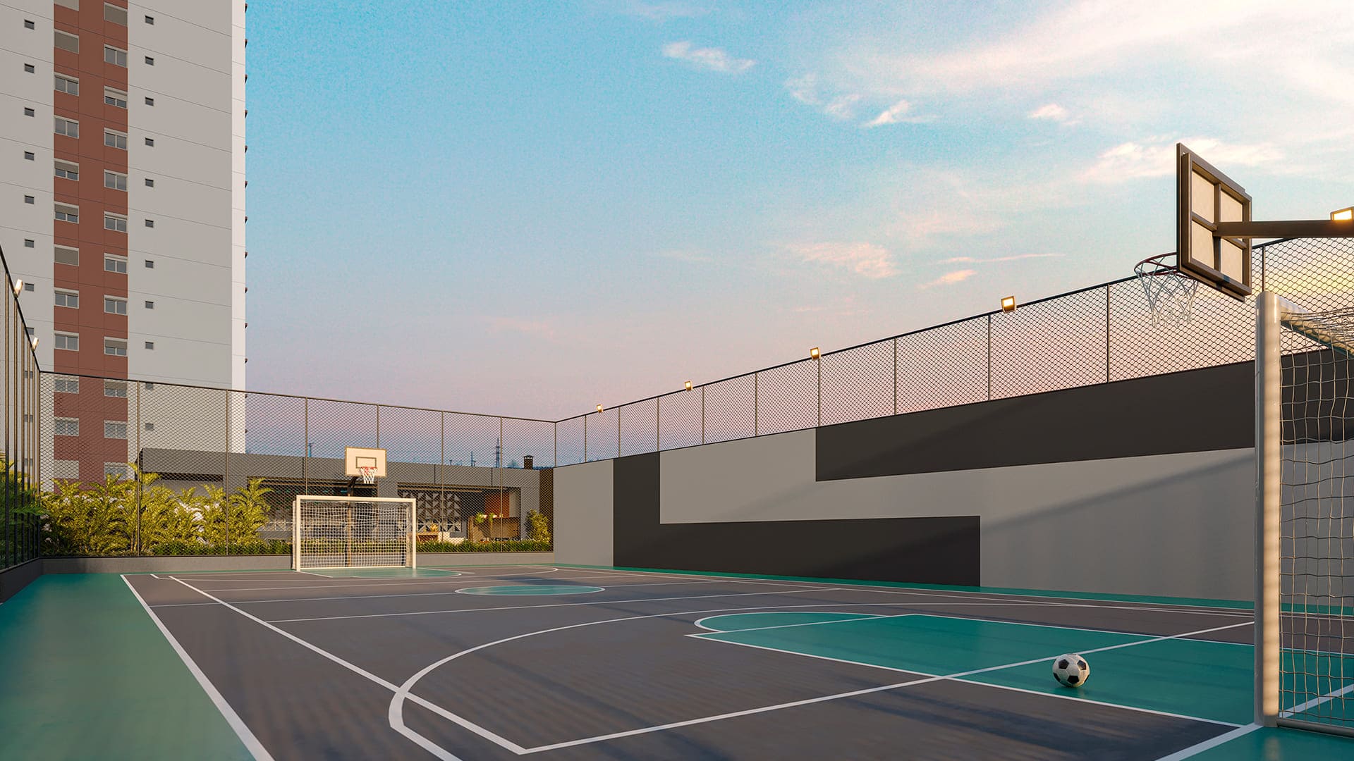 Helbor Clube Patteo São Bernardo — Quadra Recreativa