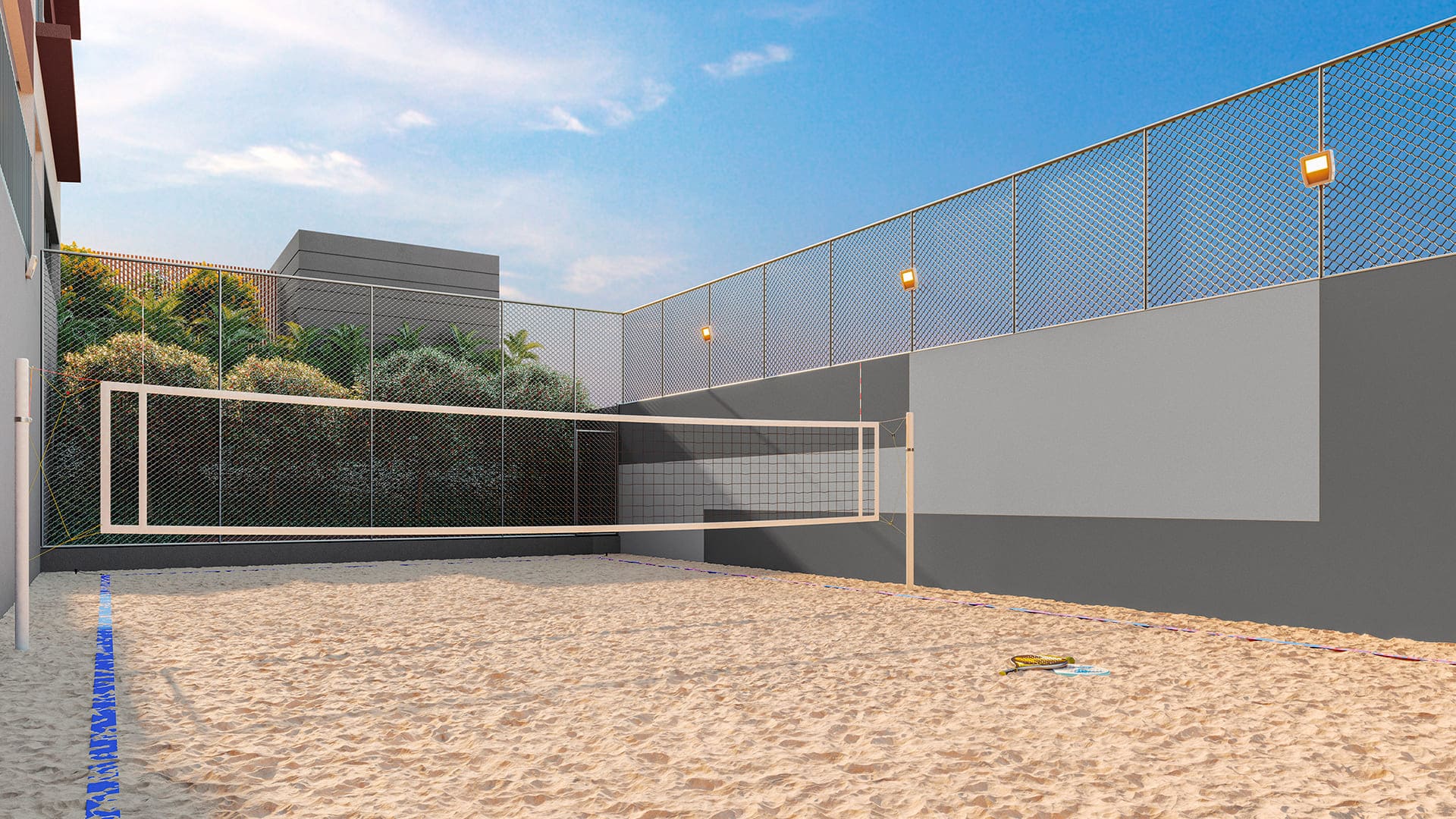 Helbor Clube Patteo São Bernardo — Quadra de Areia