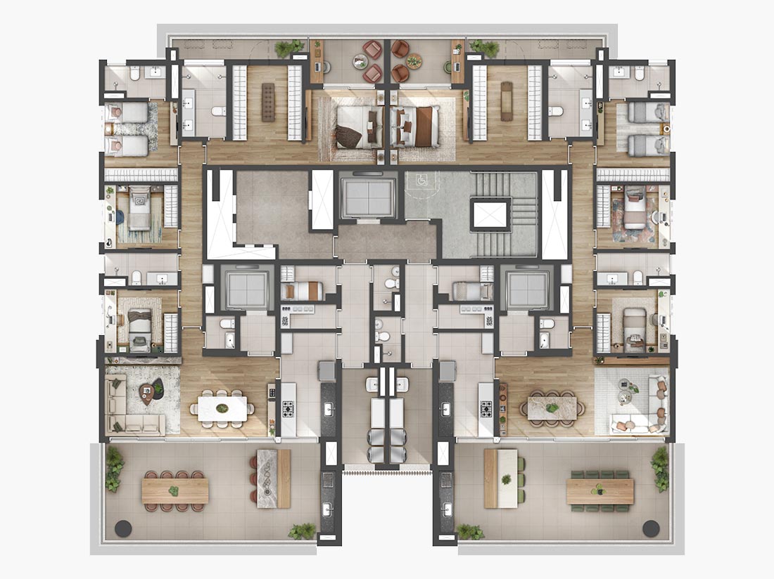 ROYA Perdizes — Implantação