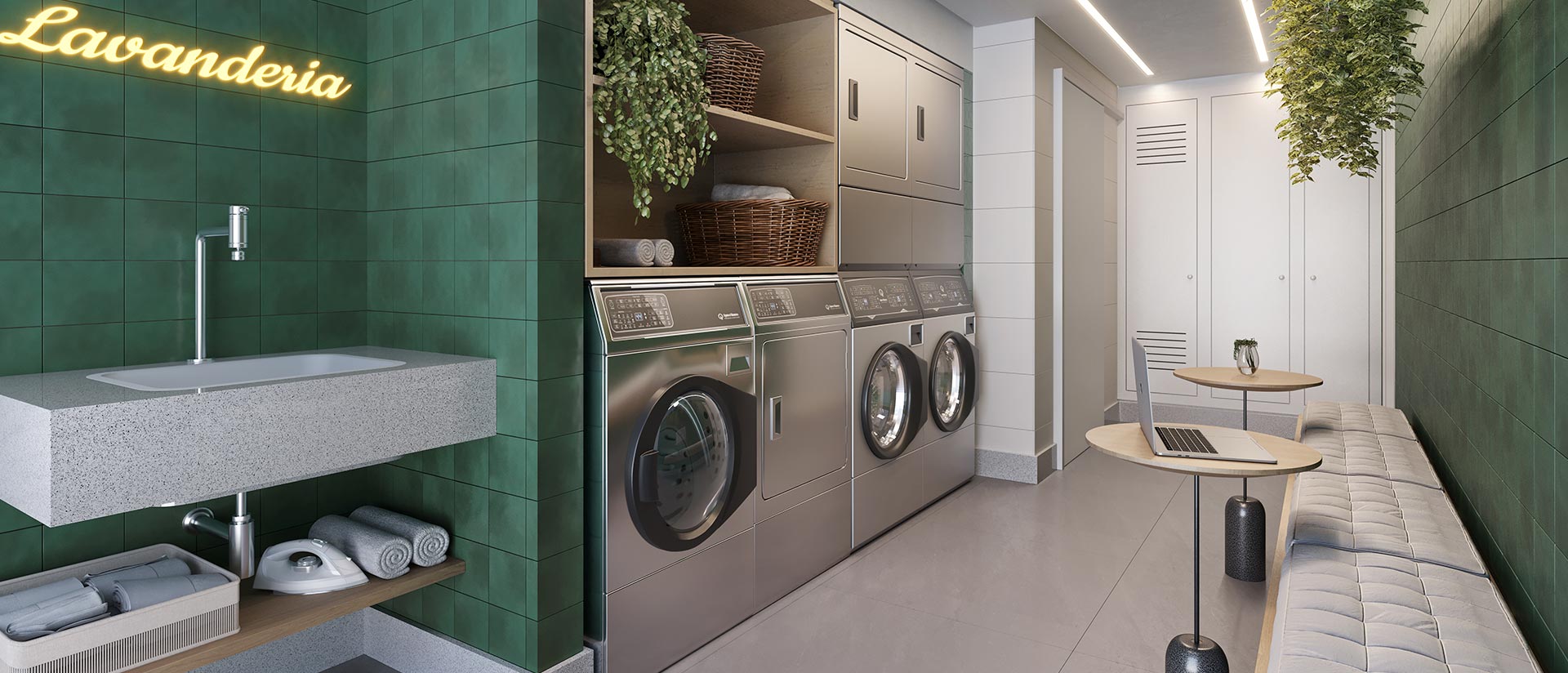 ROYA Perdizes Smart — Lavanderia