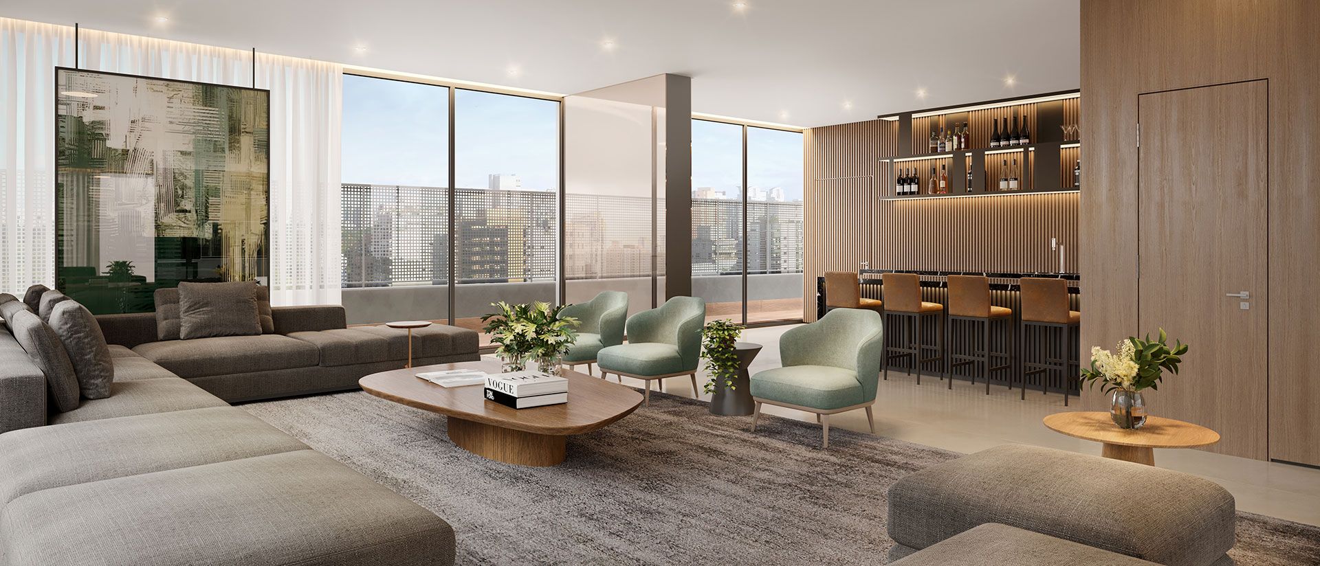 Studios Metropolitan Vila Nova by Helbor — SALÂO DE FESTAS METROPOLITAN