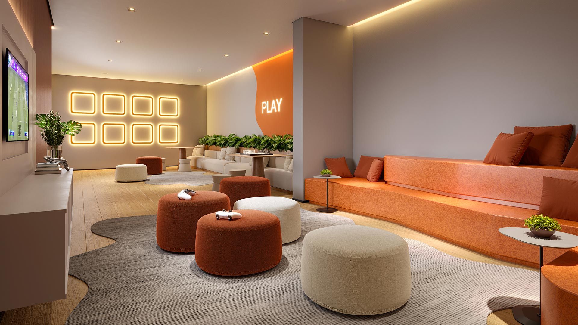 Garden Design. Private Park Residence — Salão de festas Teen