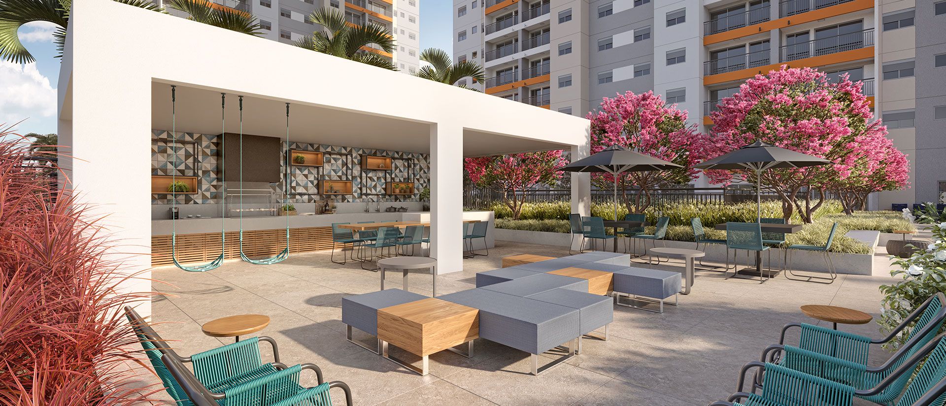 Helbor Patteo São Bernardo — São Bernardo churrasqueira