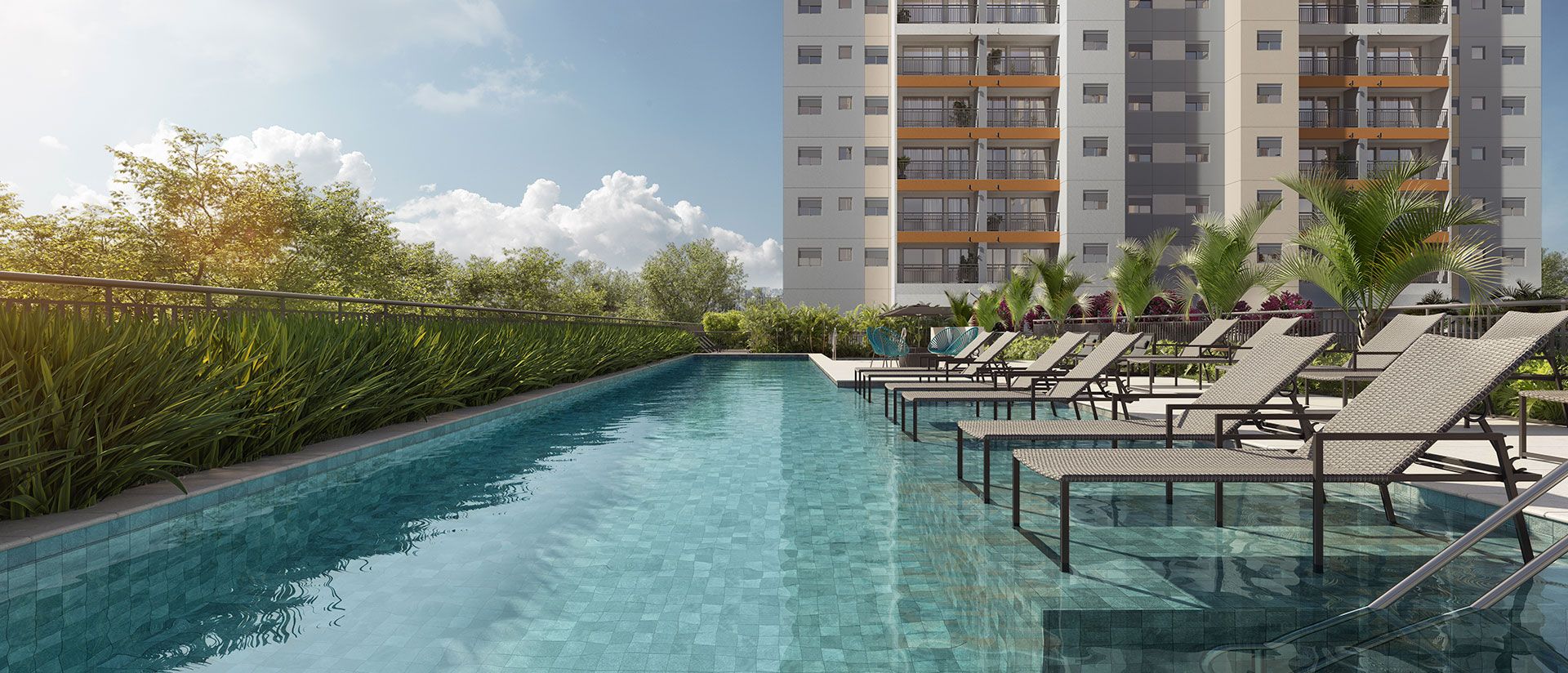 Helbor Patteo São Bernardo — São Bernardo piscina