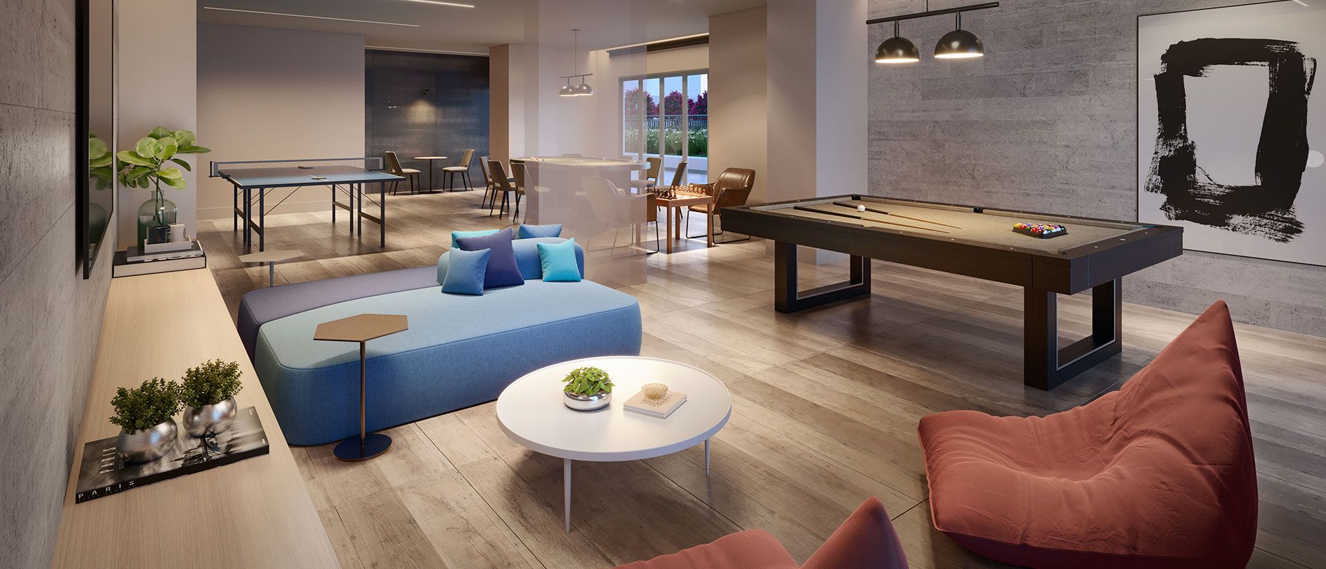 Helbor Patteo São Bernardo — São Bernardo salão de jogos