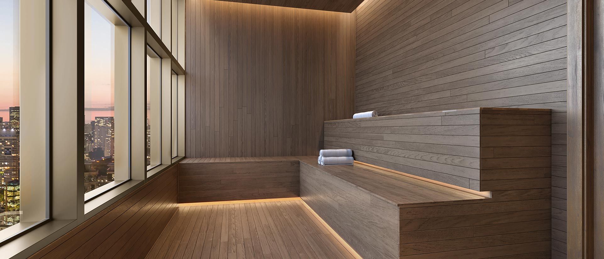 Helbor Open Mind — Sauna