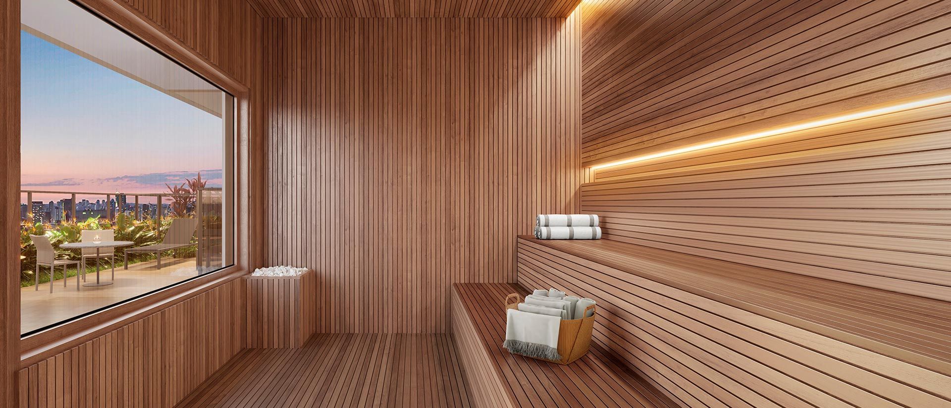 ROYA Perdizes — Sauna