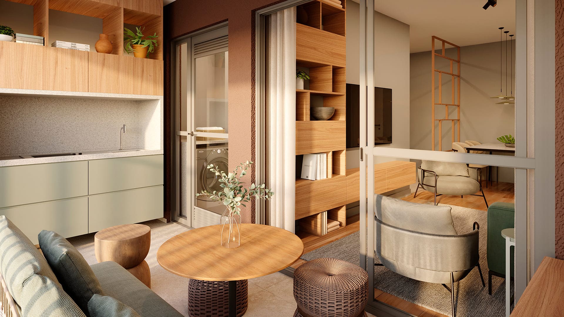 Helbor Clube Patteo São Bernardo — Terraço 3 Dorm