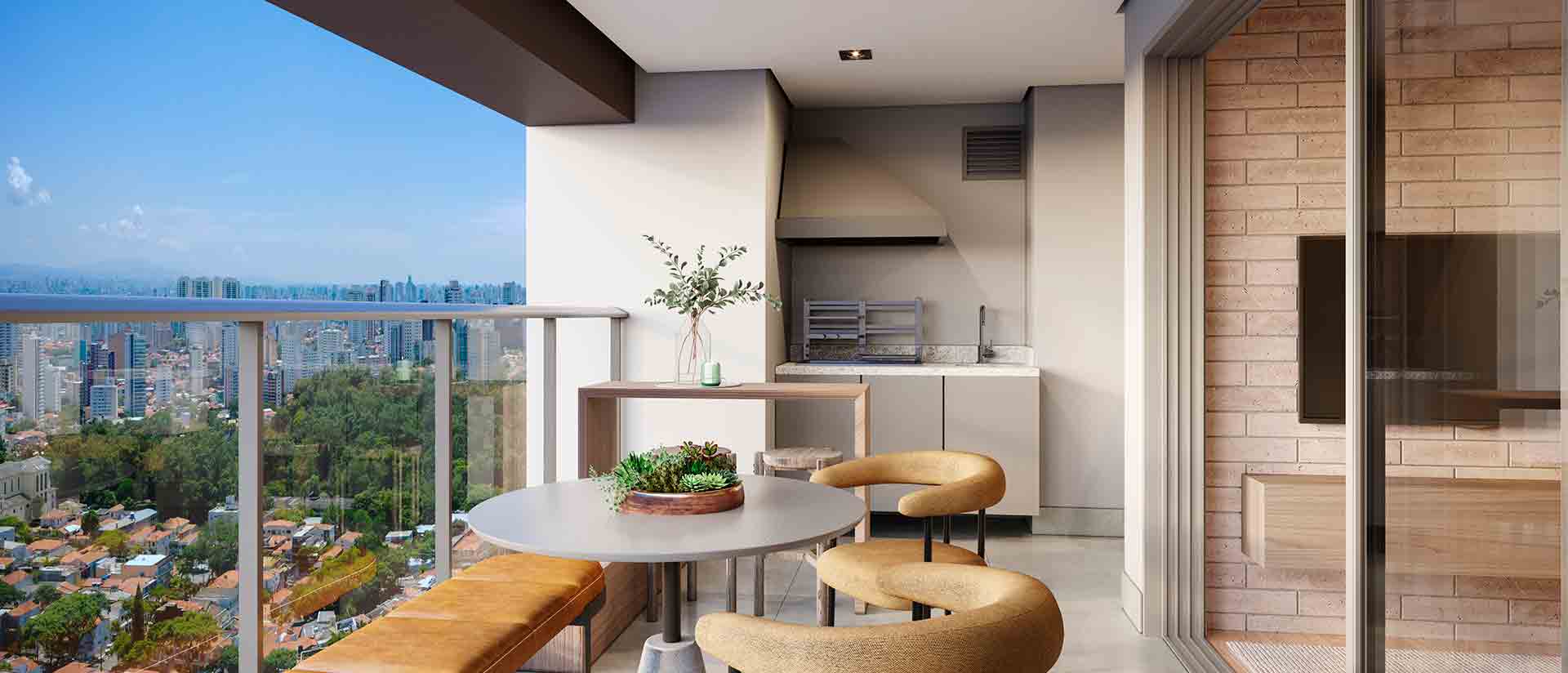 Helbor Patteo Vila Mariana - Home — Terraço 93m²