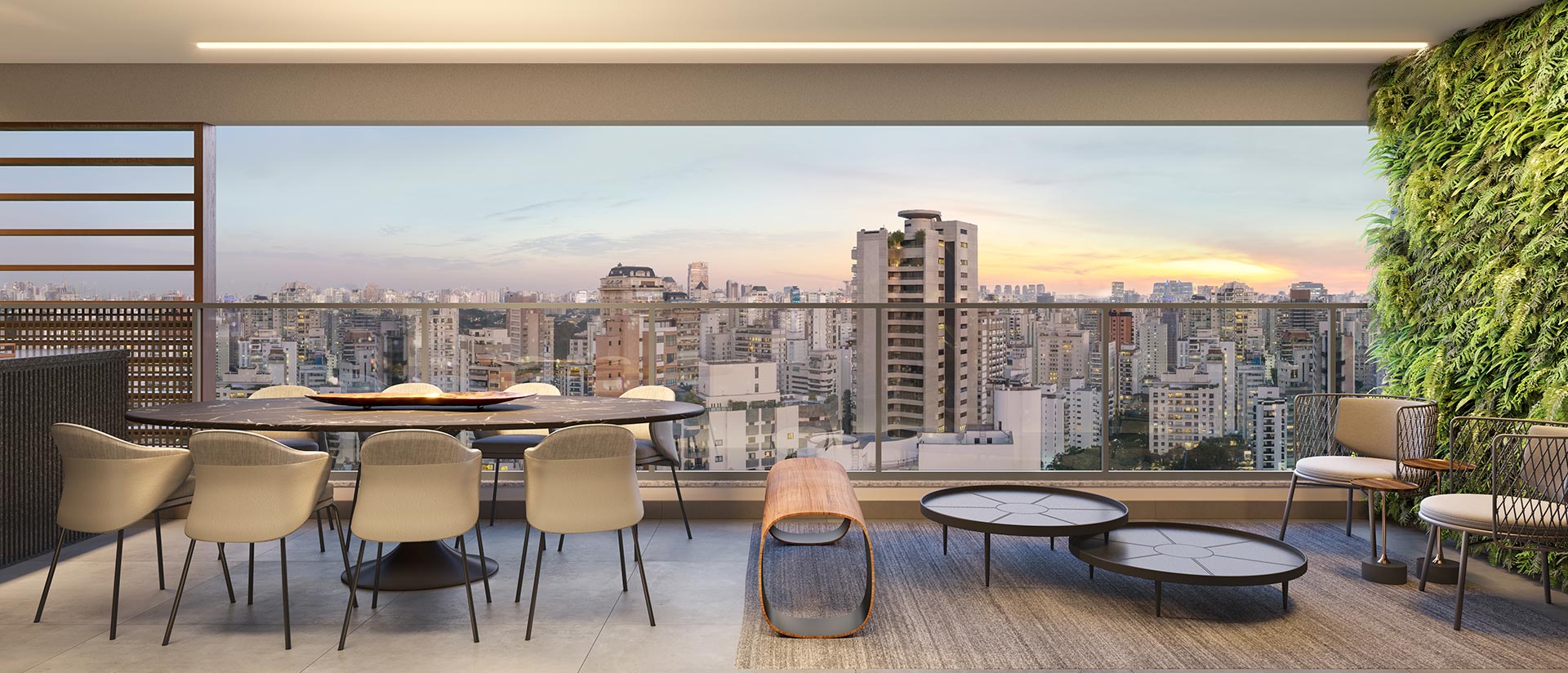 Metropolitan Vila Nova by Helbor — Terraço de 126m²