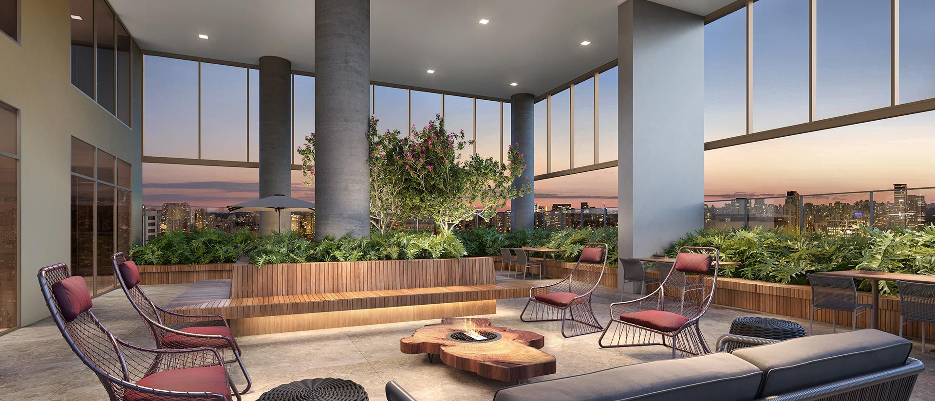 Helbor Open Mind — Terraço Externo