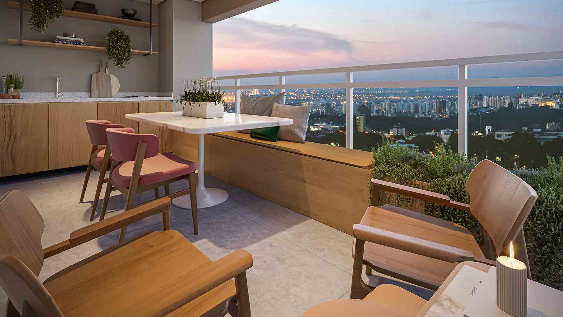 Helbor Alegria Patteo Mogilar — Torre B Terraço 88m²