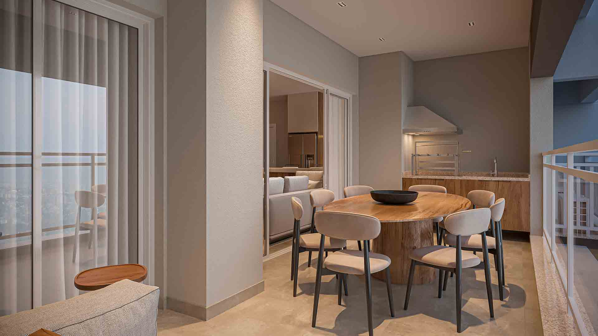 Helbor Alegria Patteo Mogilar — Torre C Terraço 119m²