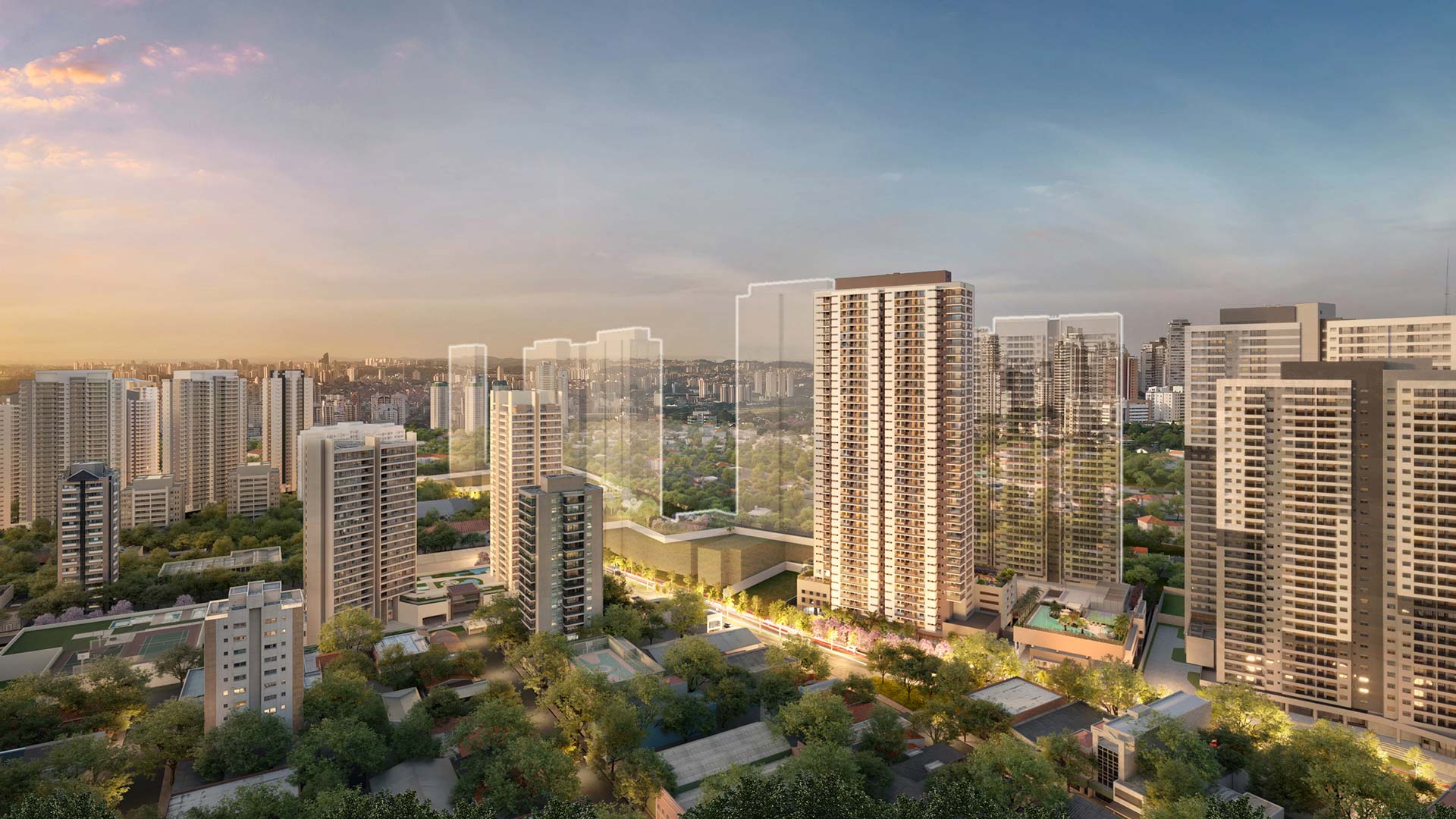 Nova Vivere — Visão Aérea