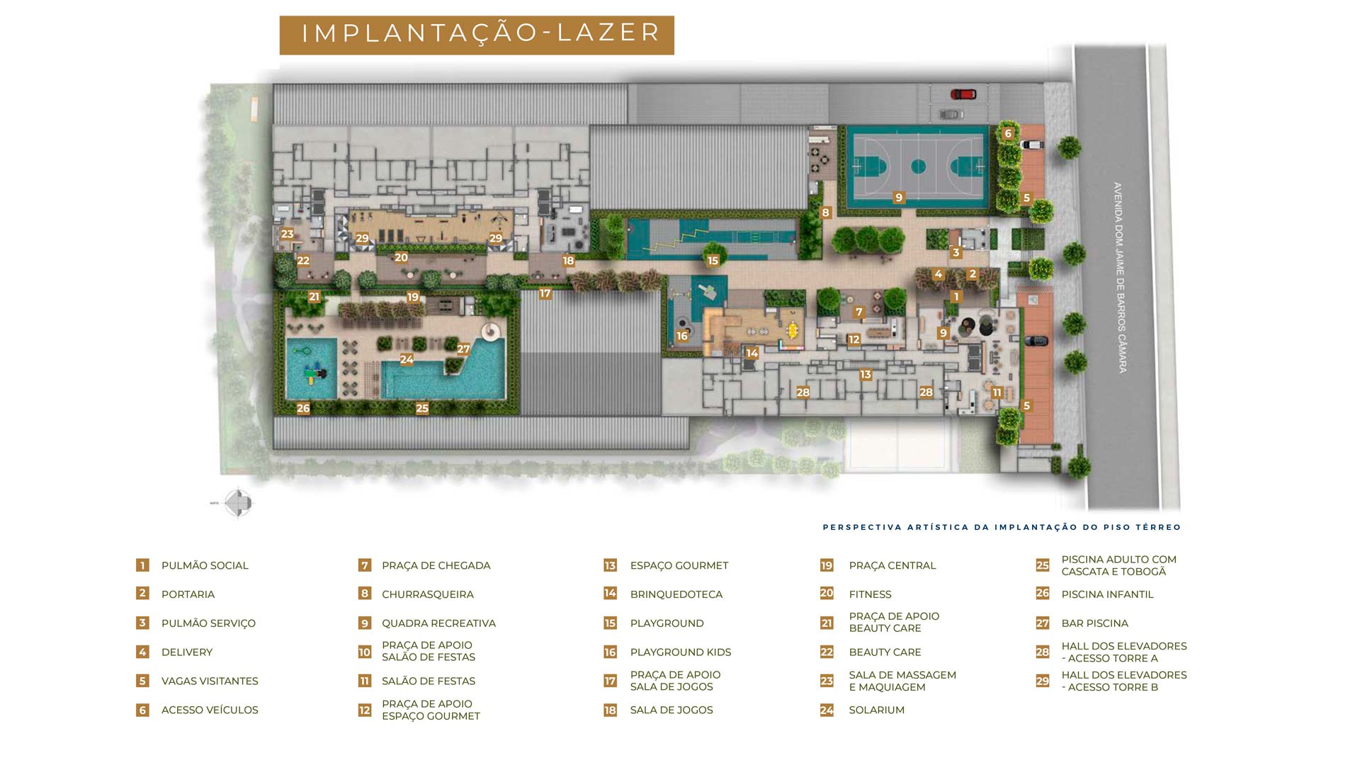 Helbor Clube Patteo São Bernardo — Implantação